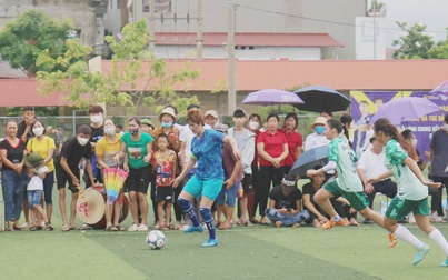 Bế mạc Giải vô địch bóng đá nữ tỉnh Bắc Giang năm 2022
