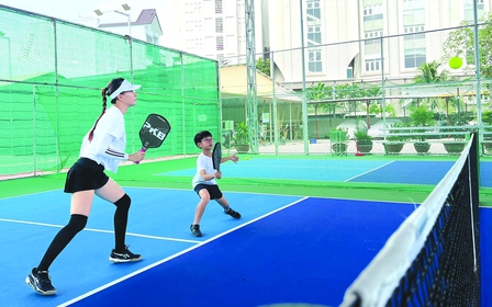 Sức hút của pickleball với dân văn phòng