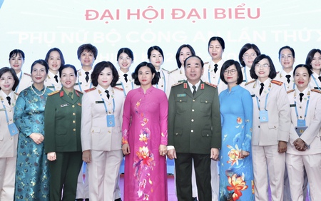 Đại hội đại biểu Phụ nữ Bộ Công an lần thứ X thành công tốt đẹp