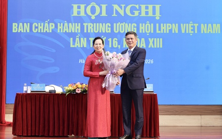 Bà Lê Thị Thủy được bầu làm Chủ tịch Hội Liên hiệp Phụ nữ Việt Nam