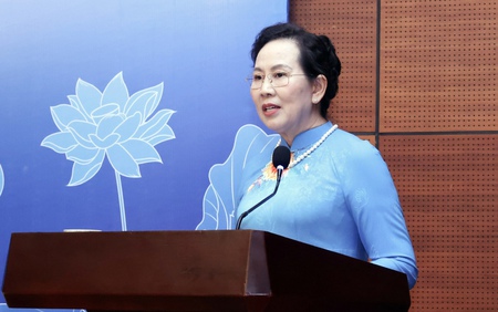 Chủ tịch Hội LHPN Việt Nam Lê Thị Thủy: "Sớm đưa Nghị quyết Đại hội đại biểu Phụ nữ toàn quốc XIV vào cuộc sống"