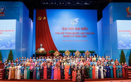 Những hình ảnh đẹp của phiên trọng thể Đại hội đại biểu Phụ nữ toàn quốc lần thứ XIV