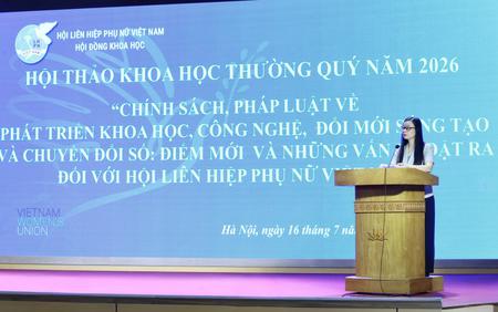 Đổi mới toàn diện hoạt động Hội LHPN Việt Nam theo Luật Khoa học, Công nghệ và Đổi mới Sáng tạo