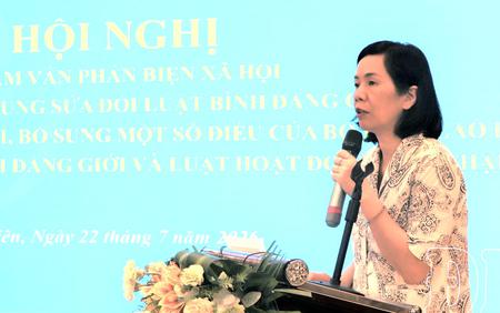 TƯ Hội LHPN Việt Nam tham vấn phản biện xã hội, góp ý sửa đổi một số dự thảo luật