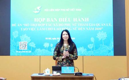 Đồng hành cùng hợp tác xã do phụ nữ tham gia quản lý phát triển bền vững