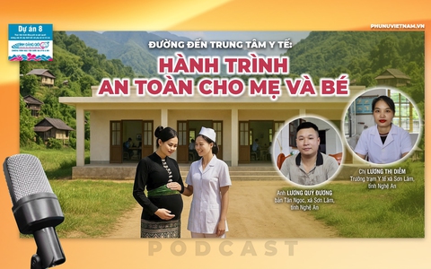 Podcast: Đường đến trung tâm y tế: Hành trình an toàn cho mẹ và bé