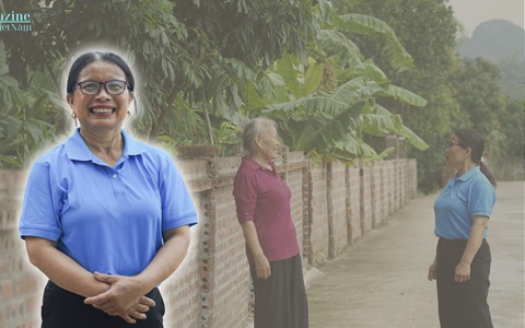 Chi hội trưởng "truyền lửa" cho phong trào hiến đất, mở rộng ngõ xóm ở Lương Thôn