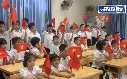 Lễ khai giảng ấm áp của học sinh khiếm thính trường PTCS Xã Đàn