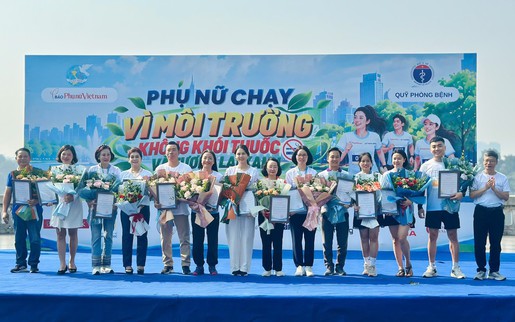 Lời cảm ơn của Ban tổ chức Giải "Phụ nữ chạy Vì môi trường không khói thuốc và Tương lai xanh" 2026