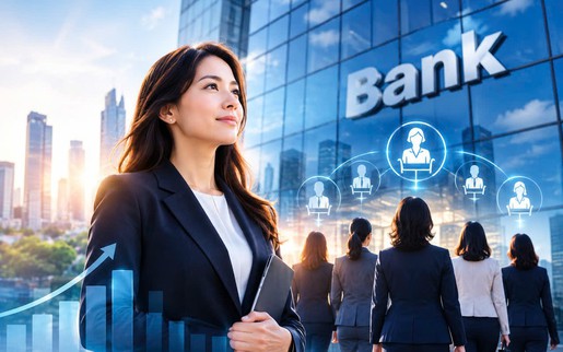 Phụ nữ có mặt như thế nào trong các ngân hàng thương mại?