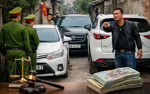 Đỗ xe chắn lối đi và tâm lý "có tiền là có quyền"