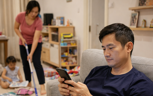 Khi người vợ bất đắc dĩ trở thành “mẹ” của chồng