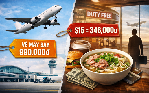 Bát phở 346.000 đồng và nghịch lý hàng không ở Việt Nam