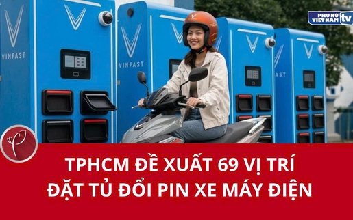 TPHCM đề xuất 69 vị trí đặt tủ đổi pin xe máy điện