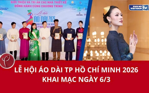 Lễ hội Áo dài TP Hồ Chí Minh 2026 khai mạc ngày 6/3