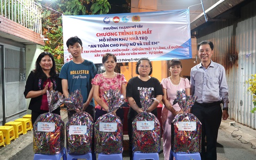 TPHCM: Chung tay xây dựng khu nhà trọ an toàn tại Thạnh Mỹ Tây