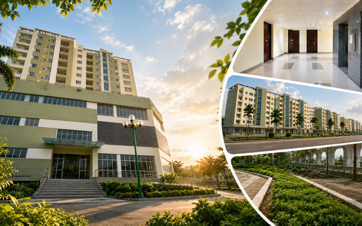 Hà Nội: Cận cảnh khu tái định cư Thượng Thanh cho người dân vùng giải tỏa