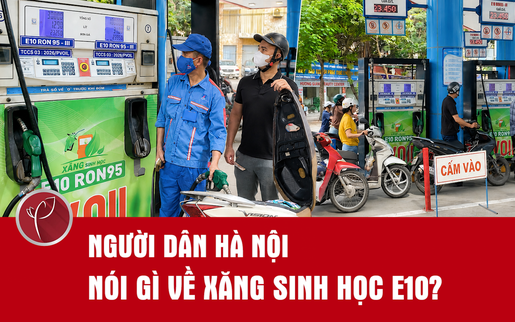 Người dân Hà Nội đón nhận xăng sinh học E10 thế nào? 