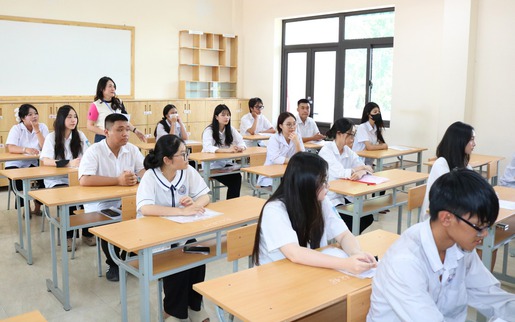 Thi vào lớp 10 tại Hải Phòng: 483 thí sinh vắng mặt môn đầu tiên