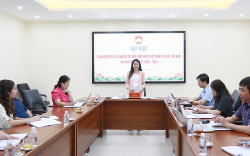 Bà Đoàn Thu Hà làm Trưởng đoàn đại biểu Lạng Sơn dự Đại hội toàn quốc MTTQ Việt Nam XI