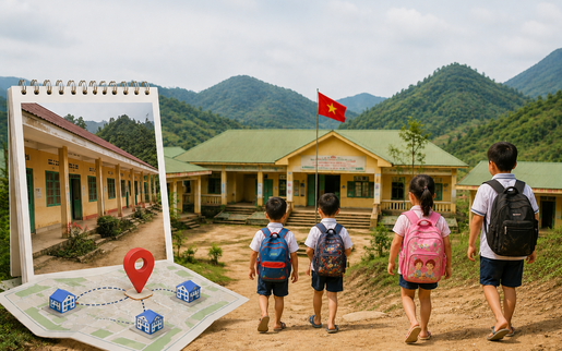 Sắp xếp, sáp nhập trường học: Không chỉ là bài toán "gộp điểm trường"