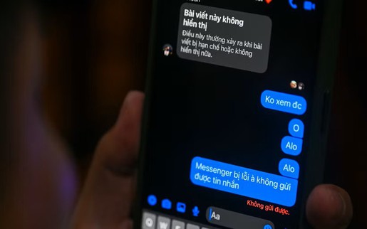 Facebook, Messenger, Instagram, Threads đồng loạt "sập" tại Việt Nam
