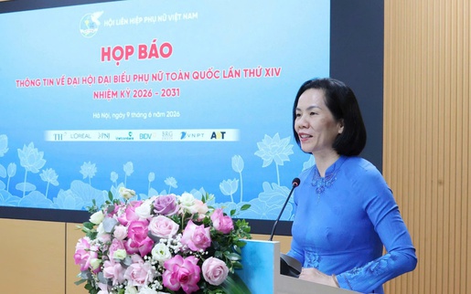Đại hội đại biểu Phụ nữ toàn quốc lần thứ XIV được tổ chức ngày 17-18/6/2026