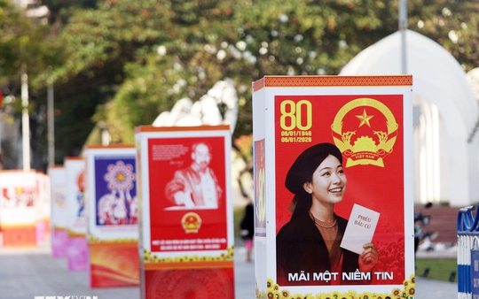 TPHCM tổ chức diễu hành 168 xe hoa tuyên truyền trong ngày bầu cử