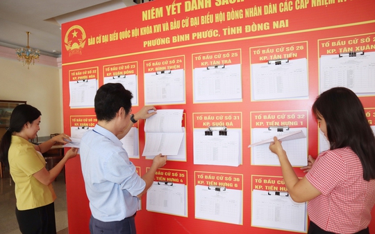 Bầu cử ĐBQH khóa XVI: 24 ứng cử viên là lãnh đạo, cán bộ Hội Liên hiệp Phụ nữ các cấp