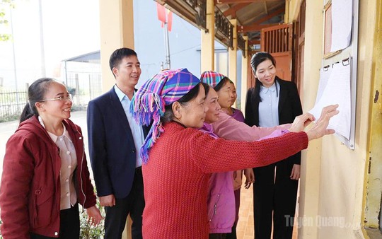 Chủ động tuyên truyền về bầu cử từ cơ sở