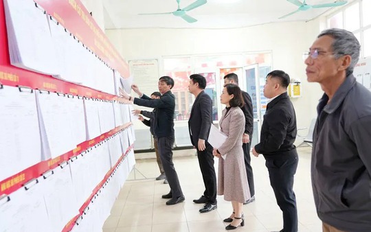 Hà Nội: Nhiều địa phương hoàn tất niêm yết danh sách cử tri, sẵn sàng cho ngày bầu cử