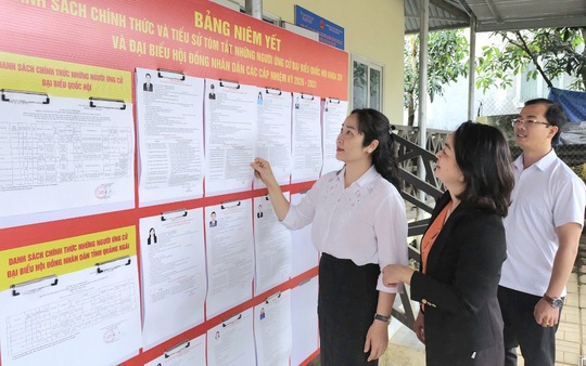 Quảng Ngãi đảm bảo không bỏ sót cử tri, nhất là những người đi làm ăn xa trở về địa phương