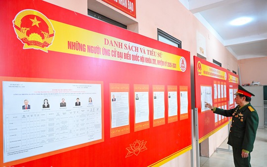 Ngày hội lựa chọn người "Tài-Đức-Sức", trao quyền gánh vác non sông