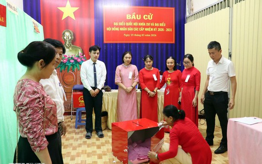Dự kiến ngày 22/3 công bố kết quả bầu cử đại biểu Quốc hội khóa XVI