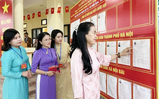 Tỷ lệ nữ đại biểu HĐND thành phố Hà Nội tăng so với nhiệm kỳ trước