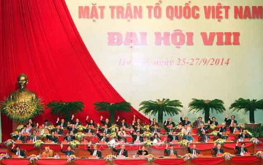 MTTQ Việt Nam qua các kỳ Đại hội: Đại hội Mặt trận Tổ quốc Việt Nam lần thứ VIII (2014-2019)