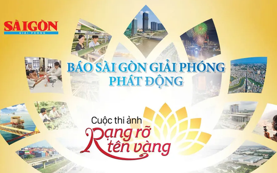 Báo Sài Gòn Giải Phóng phát động cuộc thi ảnh "Rạng rỡ tên vàng"