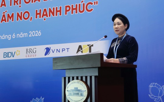 Thứ trưởng Nông Thị Hà: "Khi phụ nữ được trao cơ hội phát triển toàn diện, gia đình sẽ hạnh phúc hơn"