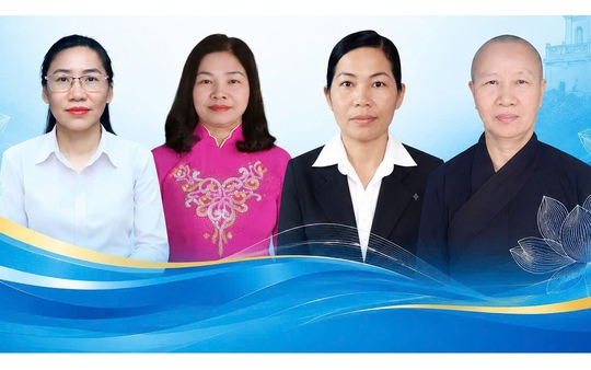 4 phụ nữ dân tộc, tôn giáo tiêu biểu tham gia Ban Chấp hành TƯ Hội LHPN Việt Nam khóa XIV