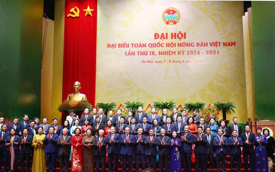 Khai mạc trọng thể Đại hội đại biểu toàn quốc Hội Nông dân Việt Nam lần thứ IX