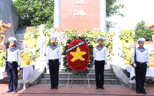 Quân chủng Hải quân: Huy động lực lượng đẩy nhanh tiến trình tìm kiếm, quy tập hài cốt liệt sĩ