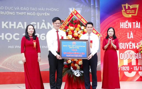 Hải Phòng: Hơn 1 triệu học sinh hân hoan bước vào năm học mới