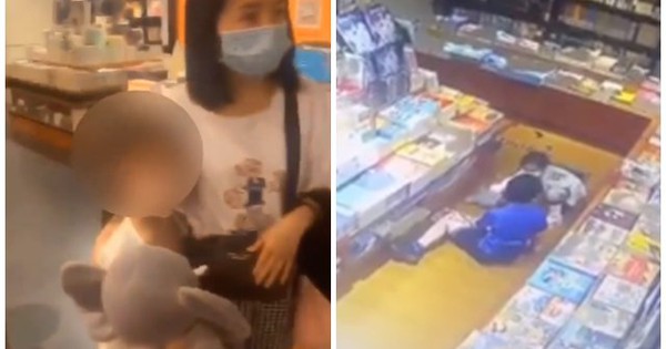Bé trai 10 tuổi xâm phạm cơ thể bé gái 5 tuổi tại hiệu sách xôn xao mạng xã hội Trung Quốc 