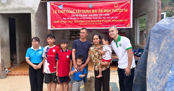 Cử nhân Báo chí lập nhóm thiện nguyện xây hơn 100 căn nhà tình thương cho người nghèo