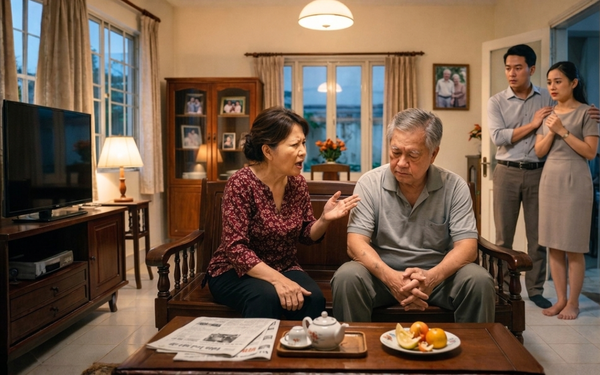 Ngày còn bé mẹ nắm tay con