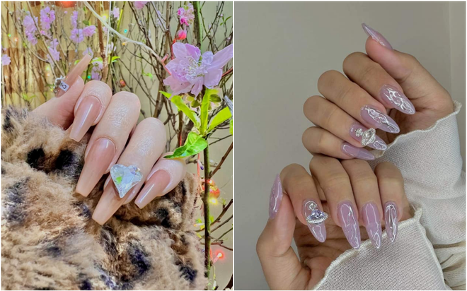 Bó túi 8 mẫu nail thịnh hành dành cho cô những nàng sành điệu  Làm đẹp   Vietnam VietnamPlus