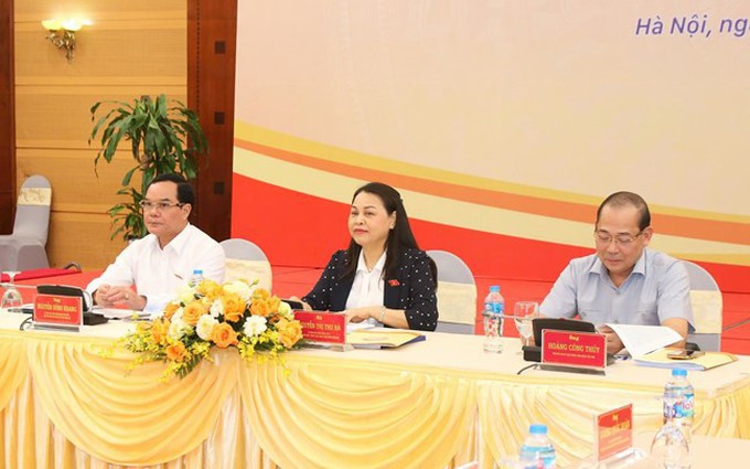 Hội thảo khoa học "Những vấn đề lý luận, pháp lý và bảo đảm điều kiện hoạt động của MTTQ Việt Nam trong giai đoạn mới"