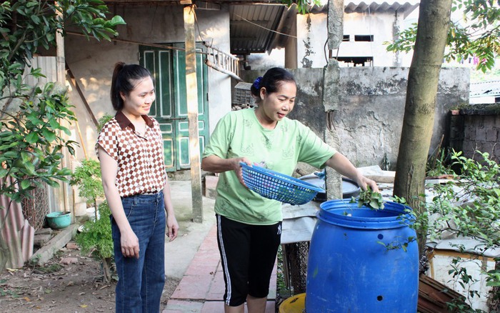 Ấp Hưng Chánh với mô hình phân loại xử lý rác tại nguồn góp phần xây dựng  xã Nông thôn mới nâng cao  Ủy ban mặt trận Tổ Quốc Việt Nam