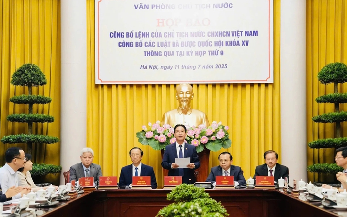 Công bố Lệnh của Chủ tịch nước về 9 Luật vừa được Quốc hội thông qua