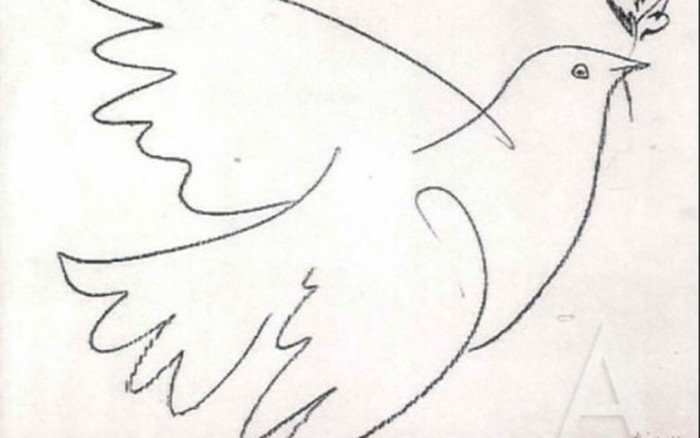 Danh họa Picasso và bức vẽ chim bồ câu biểu tượng của hòa bình ...